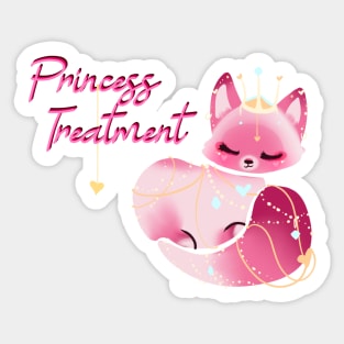 Princess Treatment Sticker